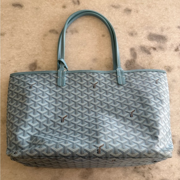 Stylish Blue Tote Bag - Picture 1 of 11